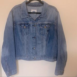 Vintage Old Navy XXL Denim Jean Jacket Medium Wash